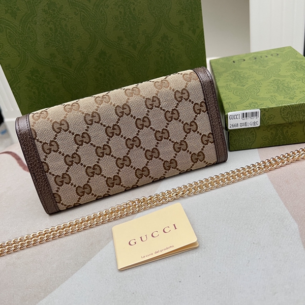 グッチ財布コピー側面デザイン